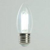 Лампа филаментная светодиодная свеча Feron PRO LB-1206 C35 6W 6400K 175-265V E27 1000Lm дневной свет