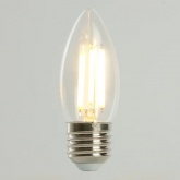 Лампа филаментная светодиодная свеча Feron PRO LB-1208 C35 8W 2700K 175-265V E27 1280Lm теплый свет