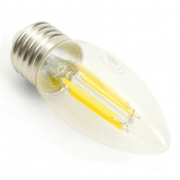 Лампа филаментная светодиодная свеча Feron PRO LB-1208 C35 8W 4000K 220V E27 1300Lm холодный свет