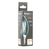 Лампа филаментная светодиодная свеча Feron PRO LB-1206 C35 6W 6400K 175-265V E14 1000Lm дневной свет