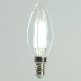 Лампа филаментная светодиодная свеча Feron PRO LB-1206 C35 6W 6400K 175-265V E14 1000Lm дневной свет