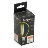 Лампа светодиодная филаментная шарик Feron PRO LB-1706 G45 6W 2700K 175-265V E27 960Lm теплый свет