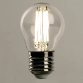 Лампа светодиодная филаментная шарик Feron PRO LB-1706 G45 6W 4000K 175-265V E27 980Lm холодный свет