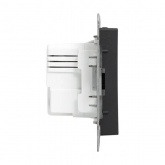 Механизм зарядной розетки EKF 2хUSB тип C Эпика черный