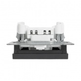 Механизм выключателя карточного с подсветкой EKF 10А Эпика черный