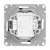 Механизм выключателя карточного с подсветкой EKF 10А Эпика черный