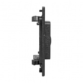 Пластина EKF переходная для 1 или 2х клавишного выключателя IP44 Эпика черный