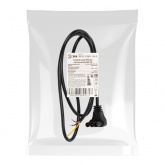 Сетевой шнур ЭРА SML-AC-3-CABLE-1.5m-B для светильников SML-30 длина 1500мм