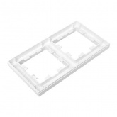 Рамка 2-местная EKF Эпика белый