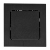 Механизм выключателя 1-клавишного EKF 10А Стокгольм черный