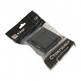 Механизм выключателя 3-клавишного EKF 10А Стокгольм черный