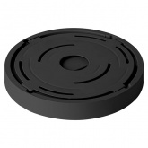 Светильник светодиодный накладной Feron AL266 6W 4000K 480Lm IP44 черный, круглый