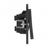 Механизм переключателя 1-клавишного EKF 10А Стокгольм черный