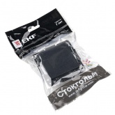 Механизм переключателя 1-клавишного EKF 10А Стокгольм черный