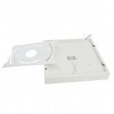 Светильник светодиодный накладной Feron AL267 18W 4200K 1440Lm IP44 белый, квадратный