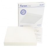 Светильник светодиодный накладной Feron AL267 24W 4200K 1920Lm IP44 белый, квадратный