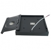 Светильник светодиодный накладной Feron AL267 6W 4000K 480Lm IP44 черный, квадратный