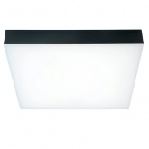 Светильник светодиодный накладной Feron AL267 12W 4200K 960Lm IP44 черный, квадратный