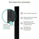 Рамка Systeme Electric ArtGallery Pure 1 пост органическое стекло, алюминий