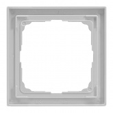 Рамка Systeme Electric ArtGallery Pure 1 пост органическое стекло, белый