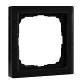 Рамка Systeme Electric ArtGallery Pure 1 пост матовое органическое стекло, черный