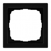 Рамка Systeme Electric ArtGallery Pure 1 пост матовое органическое стекло, черный