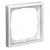 Рамка Systeme Electric ArtGallery 1 пост белая