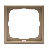 Рамка Systeme Electric ArtGallery 1 пост шампань