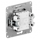 Механизм выключателя 2-клавишного EKF 10А Эпика графит