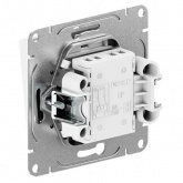 Механизм переключателя 1-клавишного EKF перекрестного 10А Эпика графит