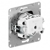 Механизм розетки EKF 2P+E 16А с защитными шторками Эпика графит