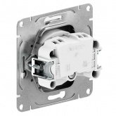 Механизм розетки EKF 2P без заземления 16А Эпика графит