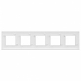 Рамка 10 модуля DKC Avanti, белое облако