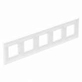 Рамка 10 модуля DKC Avanti, белое облако