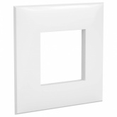 Рамка 2 модуля DKC Avanti, белое облако