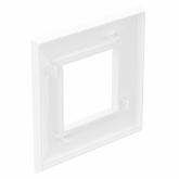 Рамка 2 модуля DKC Avanti, белое облако