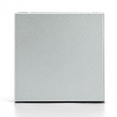 Одноклавишный переключатель Systeme Electric ArtGallery 10A IP44 алюминий