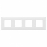 Рамка 8 модуля DKC Avanti, белое облако