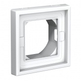 Рамка Systeme Electric ArtGallery 1 пост IP44 белая