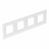 Рамка 8 модуля DKC Avanti, белое облако