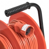 Удлинитель на катушке EKF PROxima Атлант 2.0, 1 гнездо 30м без заземления ПВС 2*0,75 6А/1,3кВт