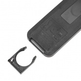 Гирлянда светодиодная дождь из росы 3х3м белое свечение USB, пульт управления, крючки крепления IP20