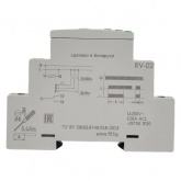 Реле времени с задержкой выключения  Евроавтоматика RV-02 16А 1NO/NC 1с-1200с 230В AC