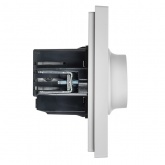 Светорегулятор поворотно-нажимной ИЭК FORTE&PIANO FP254 600Вт белые