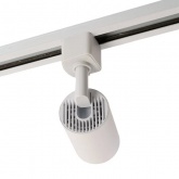 Светильник трековый Feron AL154 под лампу MR16 15W 230V GU10 однофазный белый