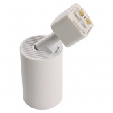 Светильник трековый Feron AL154 под лампу MR16 15W 230V GU10 однофазный белый