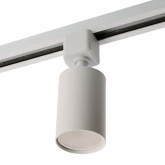 Светильник трековый Feron AL154 под лампу MR16 15W 230V GU10 однофазный белый