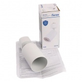 Светильник трековый Feron AL154 под лампу MR16 15W 230V GU10 однофазный белый