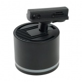 Светильник трековый Feron AL163 под лампу GX53 15W 230V IP40 однофазный черный