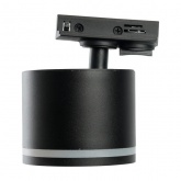 Светильник трековый Feron AL163 под лампу GX53 15W 230V IP40 однофазный черный